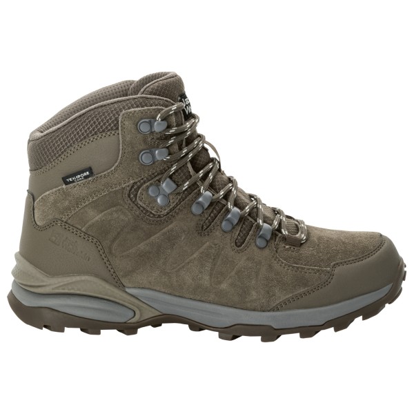 Jack Wolfskin - Women's Refugio Texapore Mid - Wanderschuhe 40,5 | EU 40,5 braun