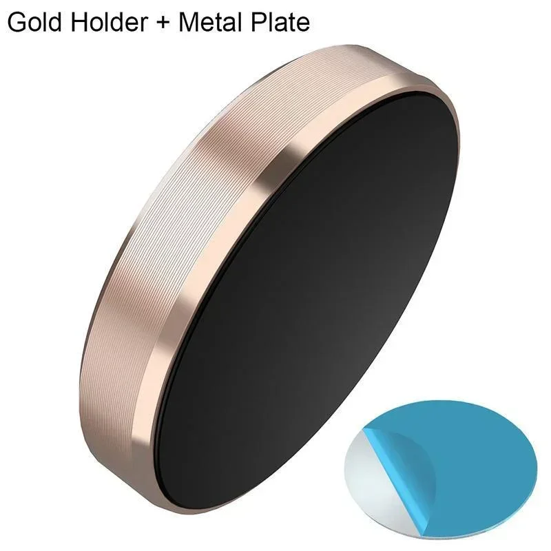 Magnetic Car Phone Holder For Dashboard Universal Car Phone Mount gold