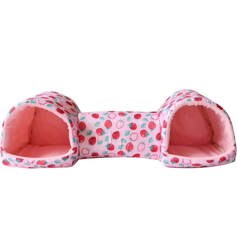 Cozy Hamster Hideout Tunnel Bed For Guinea Pigs, Gerbils & Small Pets c