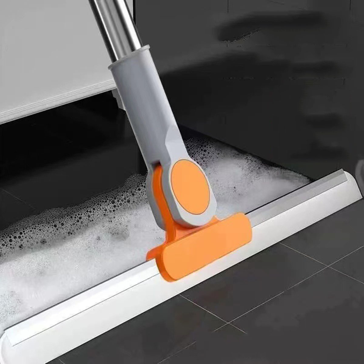 Silicone Floor Squeegee Broom & Glass Cleaning Wiper For Floors, Bathrooms And Windows Silicone Floor Squeegee Broom & Glass Cleaning Wiper For Floors, Bathrooms And Windows