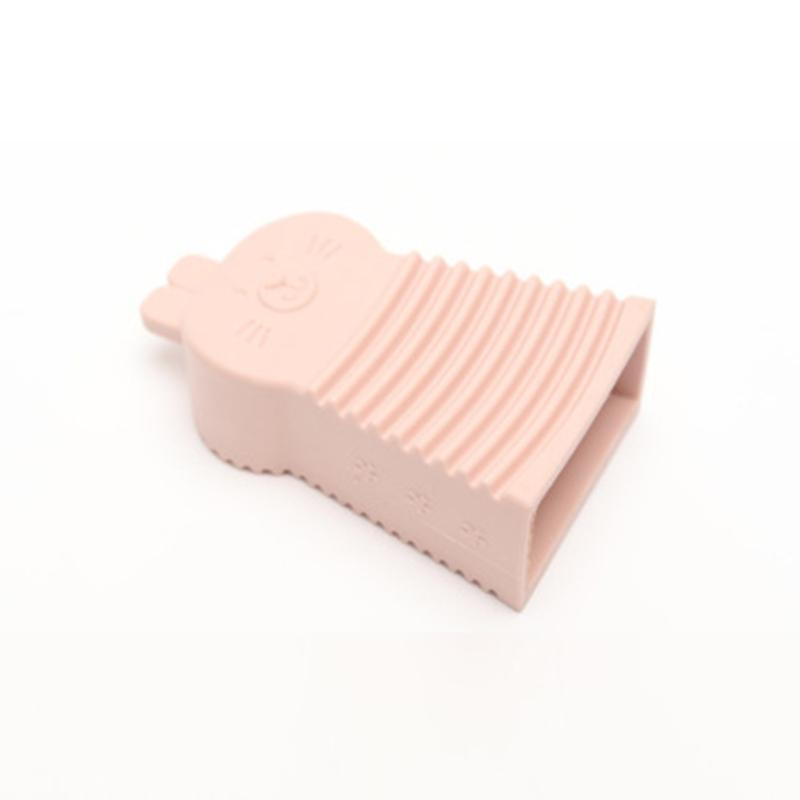 Portable Rabbit Laundry Scrub Brush Handheld Laundry Brush For Quick Stain Removal b