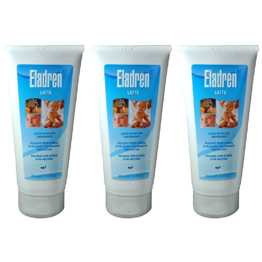 Eladren Latte 200 Ml 3x200 ml