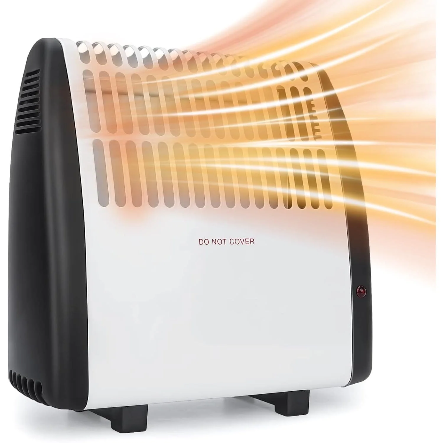 1 PCS Mini Frostwächter Heizlüfter 500W mit Thermostat – Kompakte Elektroheizung für Gewächshaus, Garage, Bad, Büro & Camping | Steckdosenheizung Energieeffizient, Überhitzungsschutz
