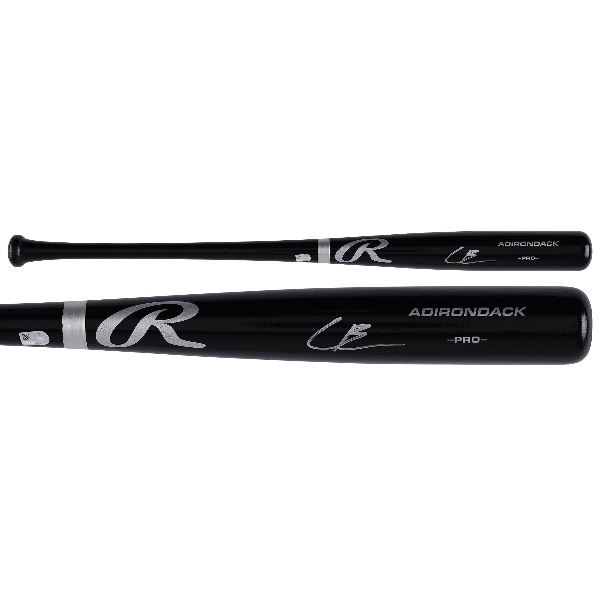 Caleb Bonemer Chicago White Sox signierter schwarzer Rawlings Pro-Schläger