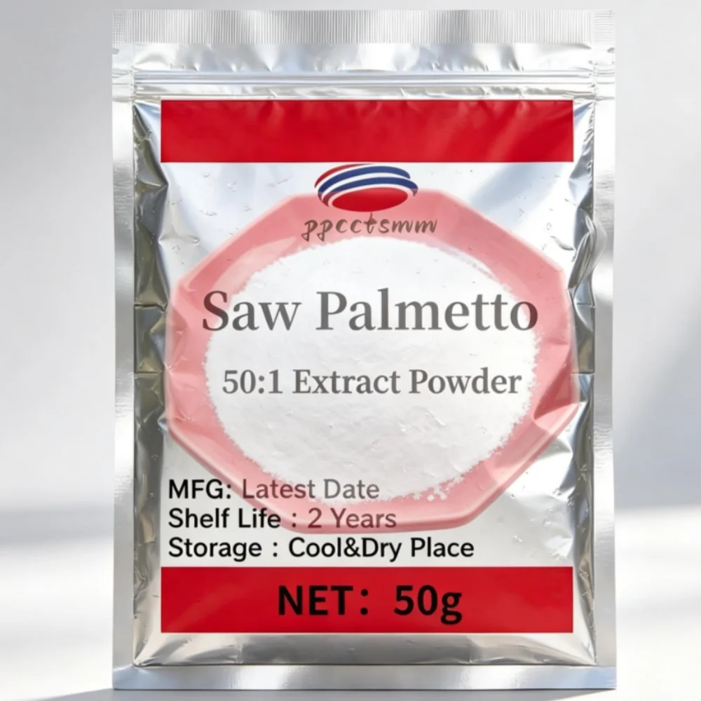 Emballage et scellage professionnels en usine 50-1000g EXTRAIT de palmier nain Supplément Soin du visage Soin du corps Poudre