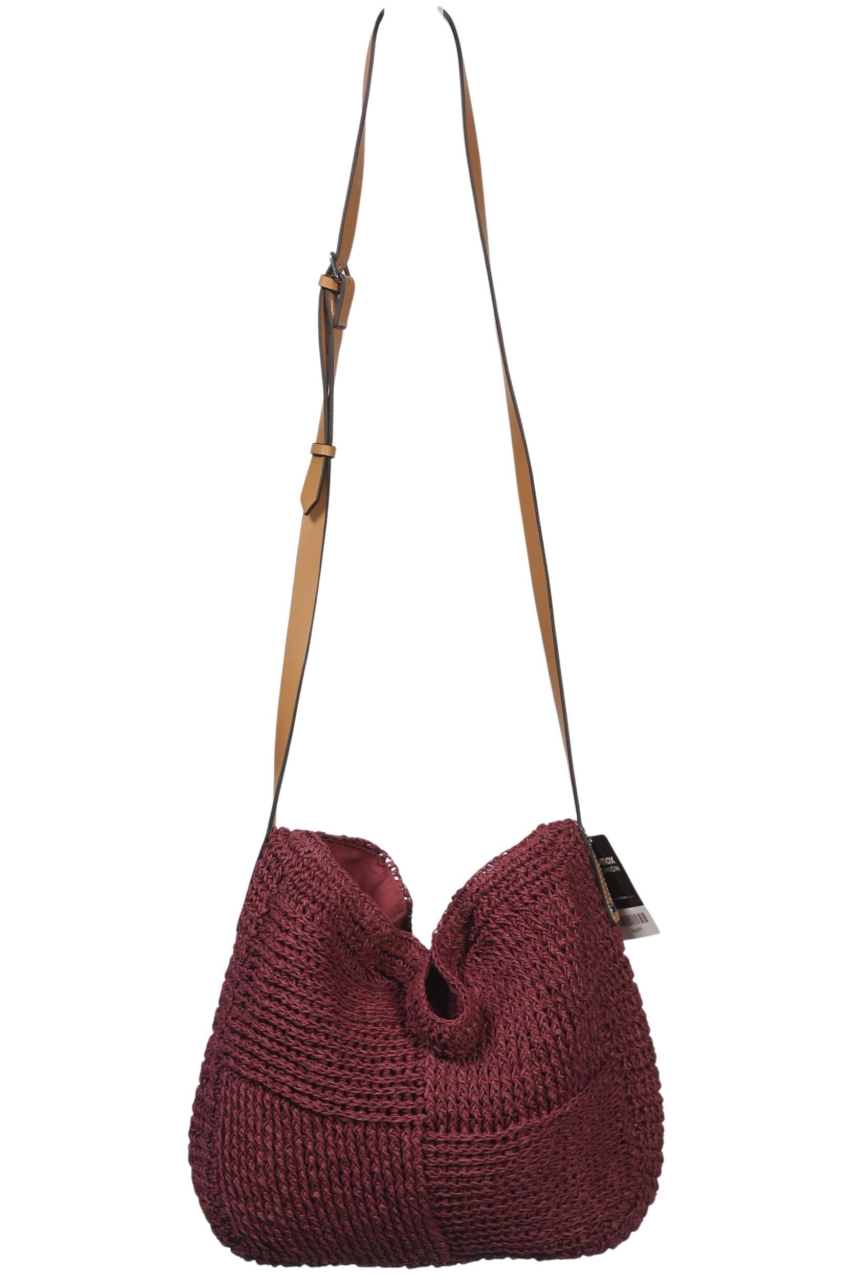 Esprit Damen Handtasche gross, Gr. , Bordeaux, Kunstleder