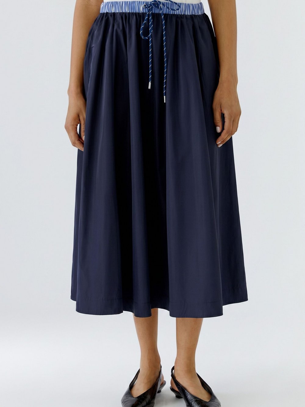 Oui Midirock Damen blau, 40