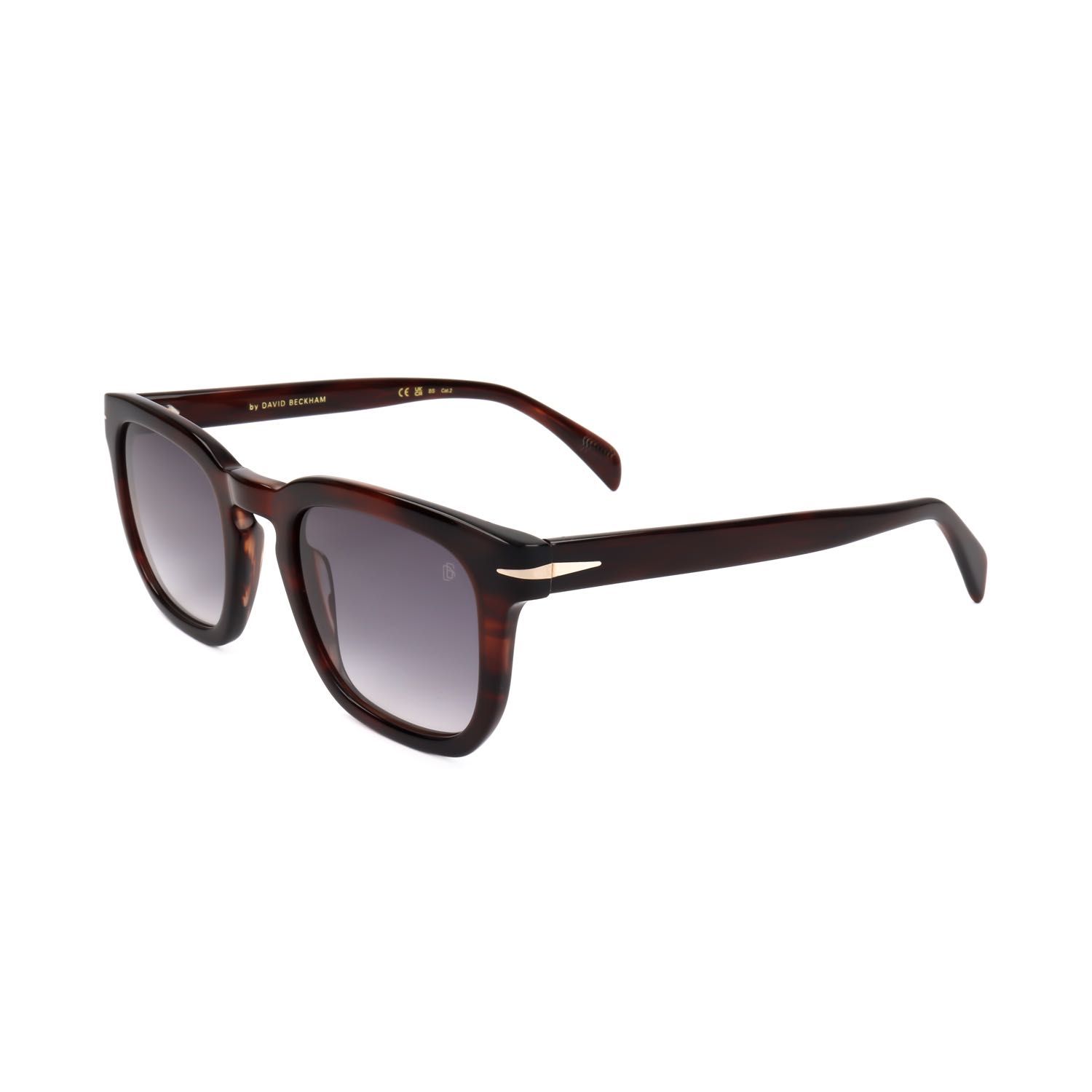 David Beckham occhiali da sole uomo DB 7076/S mottled brown 1 St