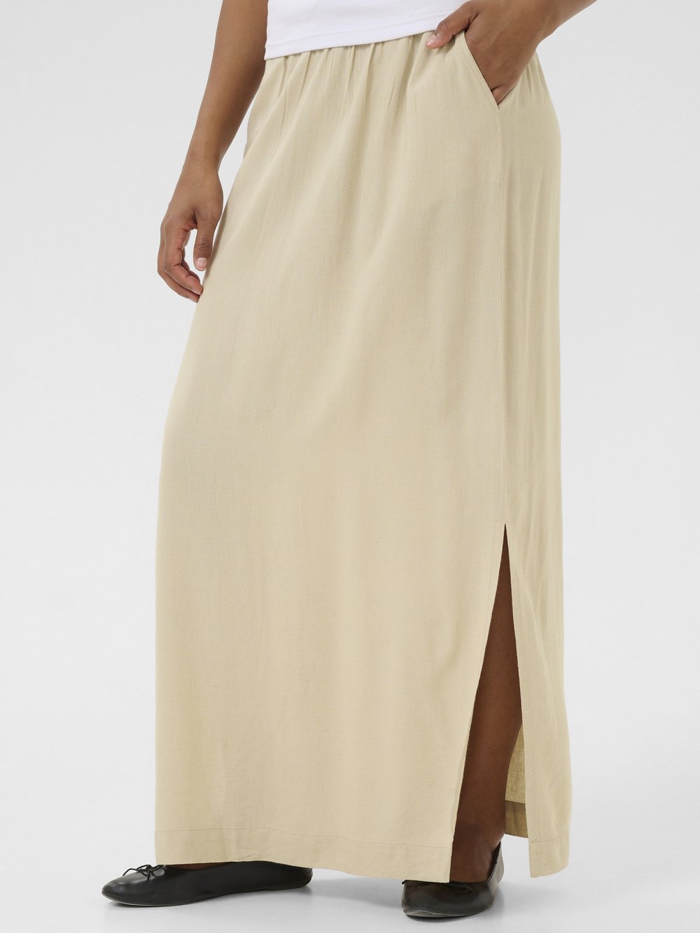 Kaffe Rock KAmilia Damen beige, 40