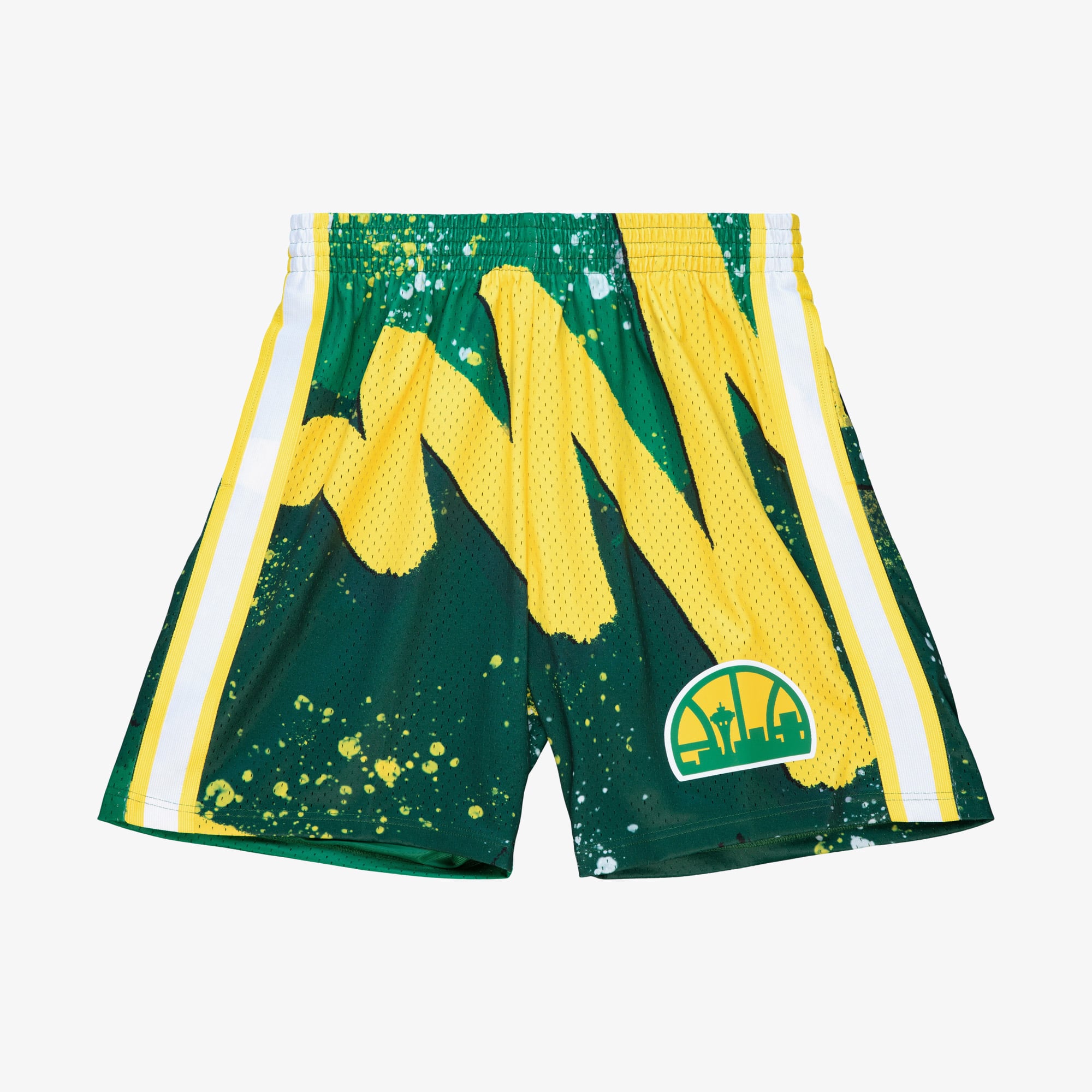 Short Swingman Seattle Supersonics Mitchell & Ness 1994 Hyper Hoops - Vert - Homme - Homme Taille: M