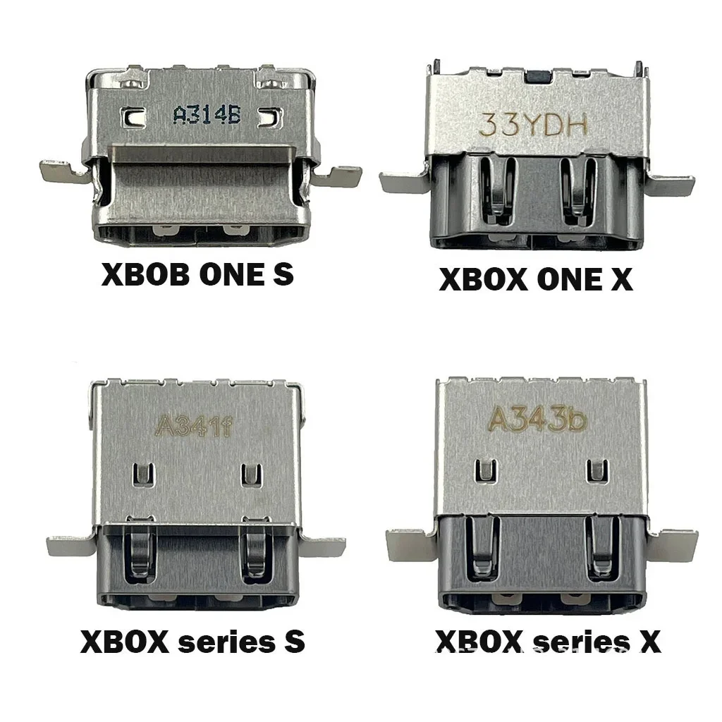 Original HD Interface For XBOX Series S/X HDMI-compatible Port Socket Interface Connector Replacement For XBOX ONE Slim X