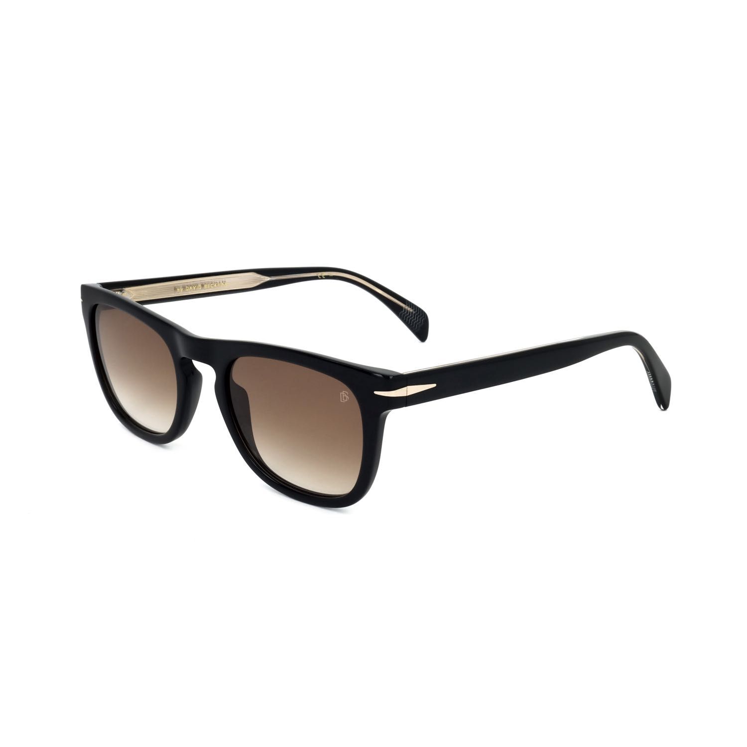 David Beckham occhiali da sole uomo DB 7077/S black gold-coloured 1 St