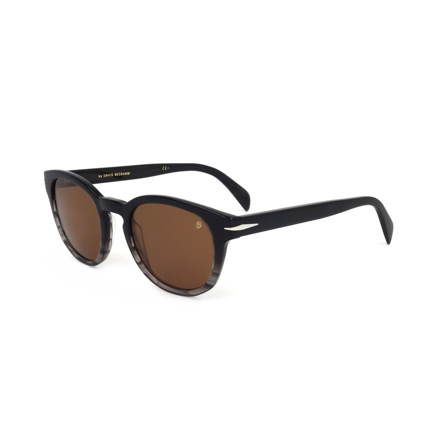 David Beckham occhiali da sole uomo DB 1046/S black mottled dark grey