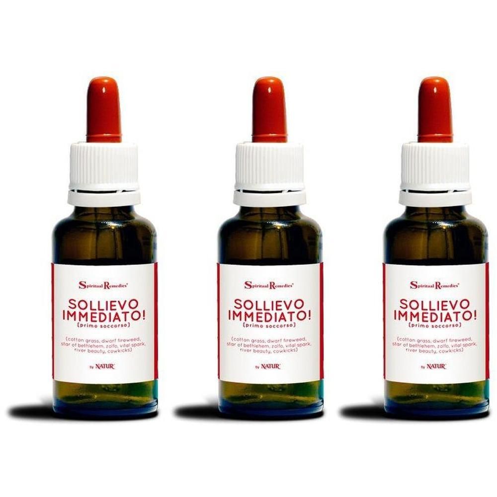 Sollievo Immediato Natur Mix 30 Ml 3x30 ml
