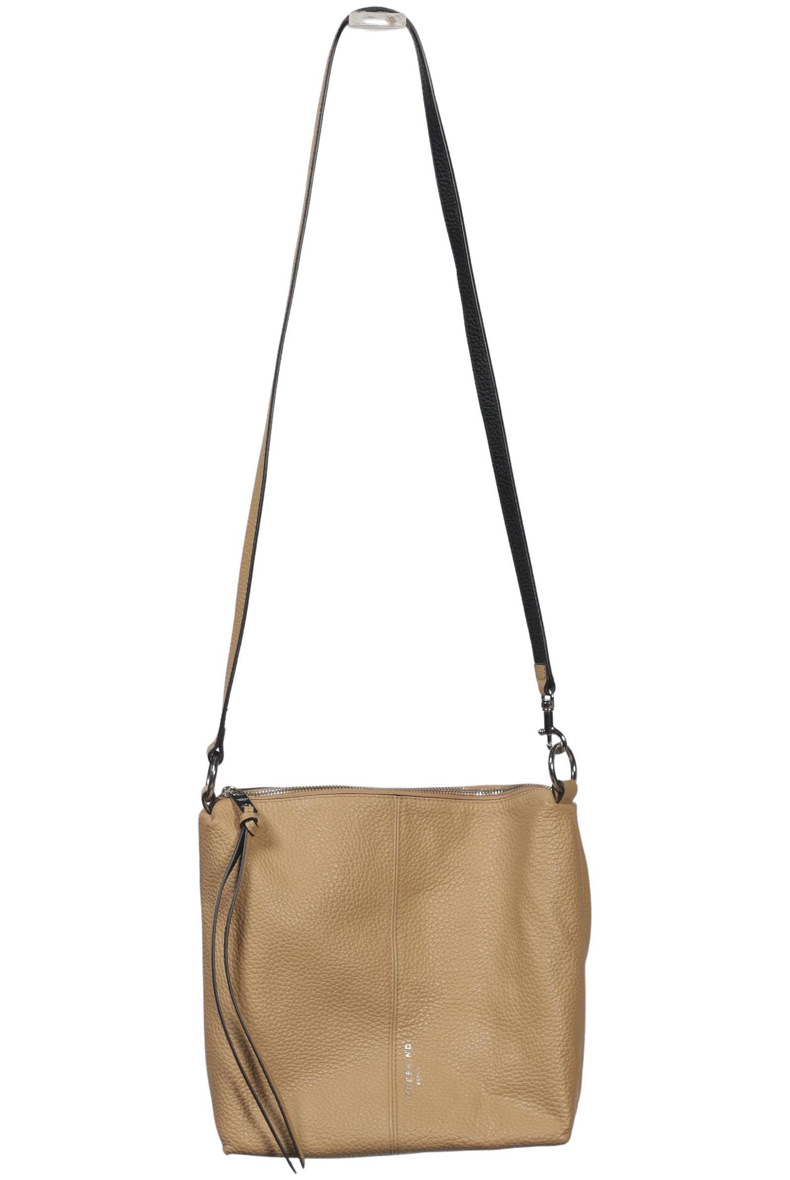 Liebeskind Berlin Damen Handtasche klein Leder, Gr. , Beige, Leder / kein / Etikett