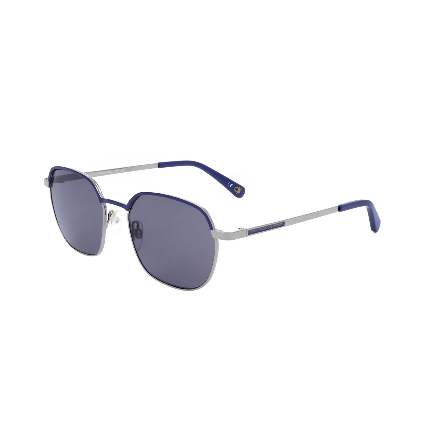 Benetton occhiali da sole uomo BEO3087 silver-coloured 1 St