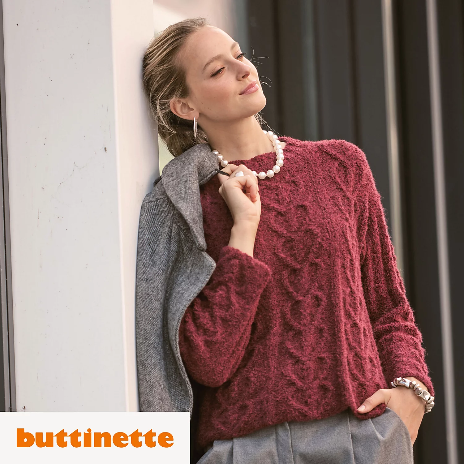 Strickanleitung – Pullover aus Woll Butt Bouclé Fine