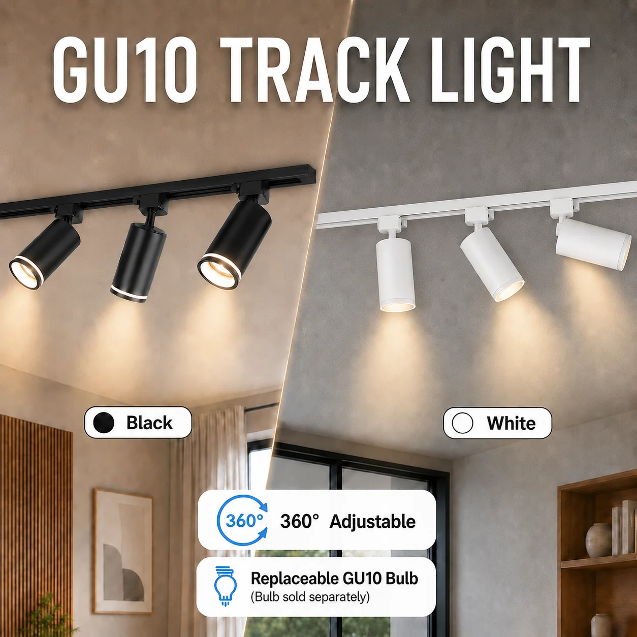 Schienenlicht Moderne LED-Deckenleuchte 110 V 220 V Spots zur Deckenbeleuchtung Gu10 LED-Leuchten Strahler LED-Deckenleuchte Küchenbeleuchtung