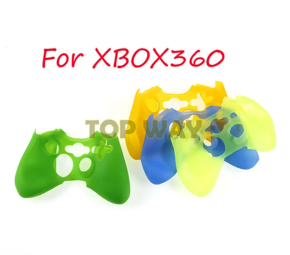 1PC Soft Protective Skin Thumb For xbox360 Controller Silicone Cover Case Shell For xbox 360 Gamepad Accessories