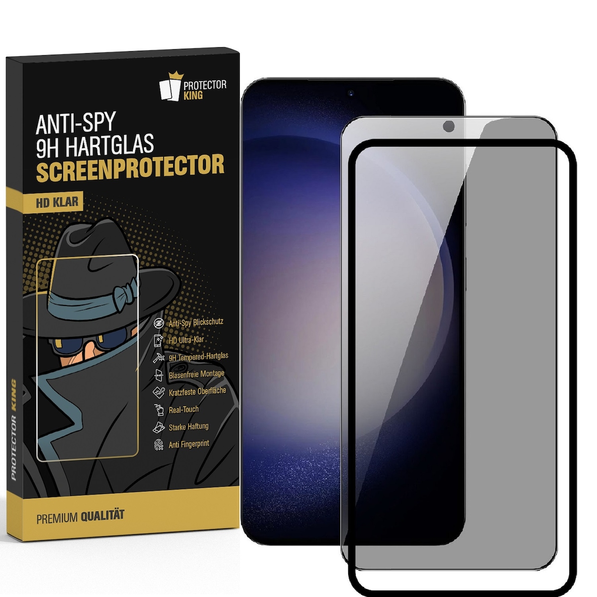 3x Blickschutz 9H Panzerglas für Google Pixel 11 Pro Full-Screen Anti-Spy Montagehilfe Displayschutz Schutzglas Tempered Glass Screen Protector
