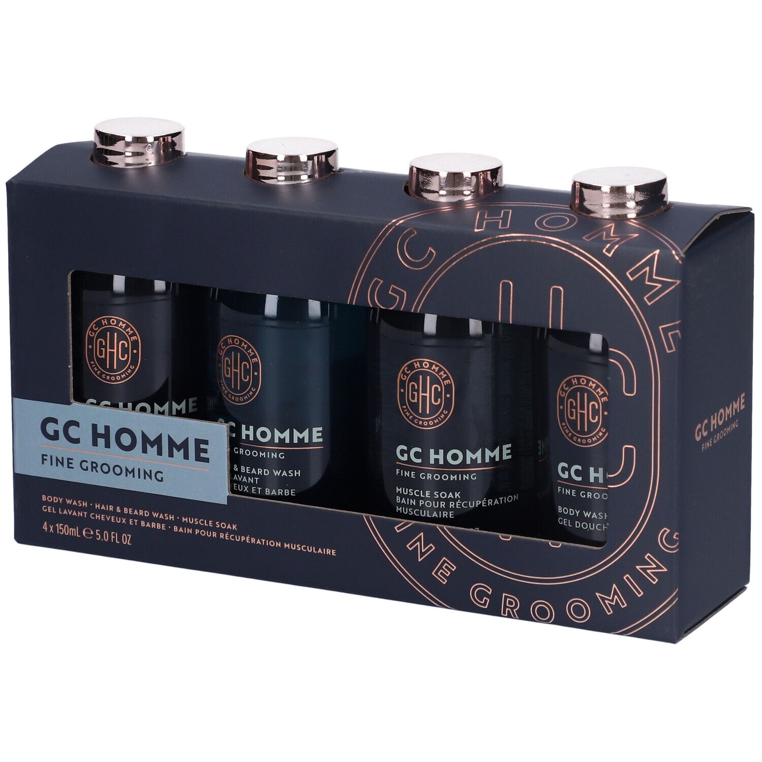 The Luxury Bathing Company GC Homme Set Regalo Gel Doccia x 2 + Lavant