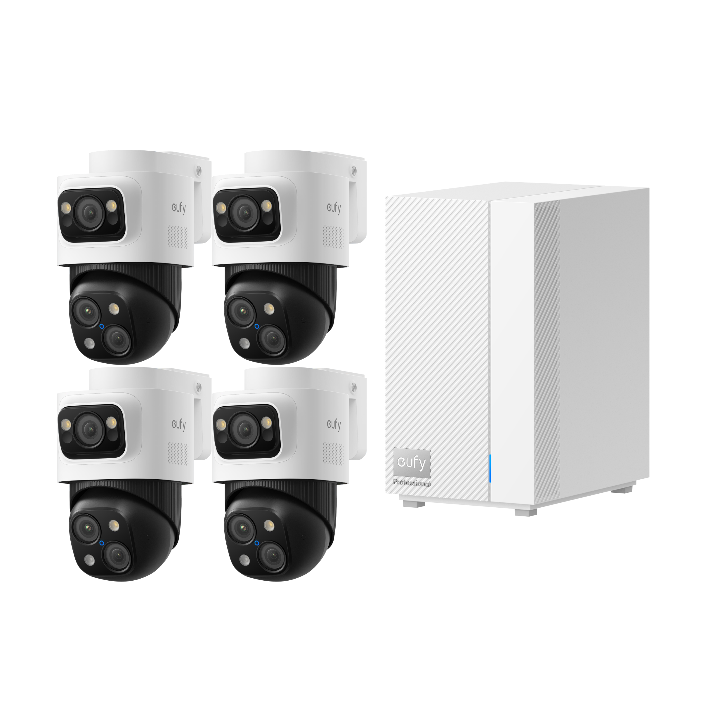 Anker eufy HomeBase™ Professional S1 und PoE Bullet-PTZ-Kamera S4 4er-Pack Image