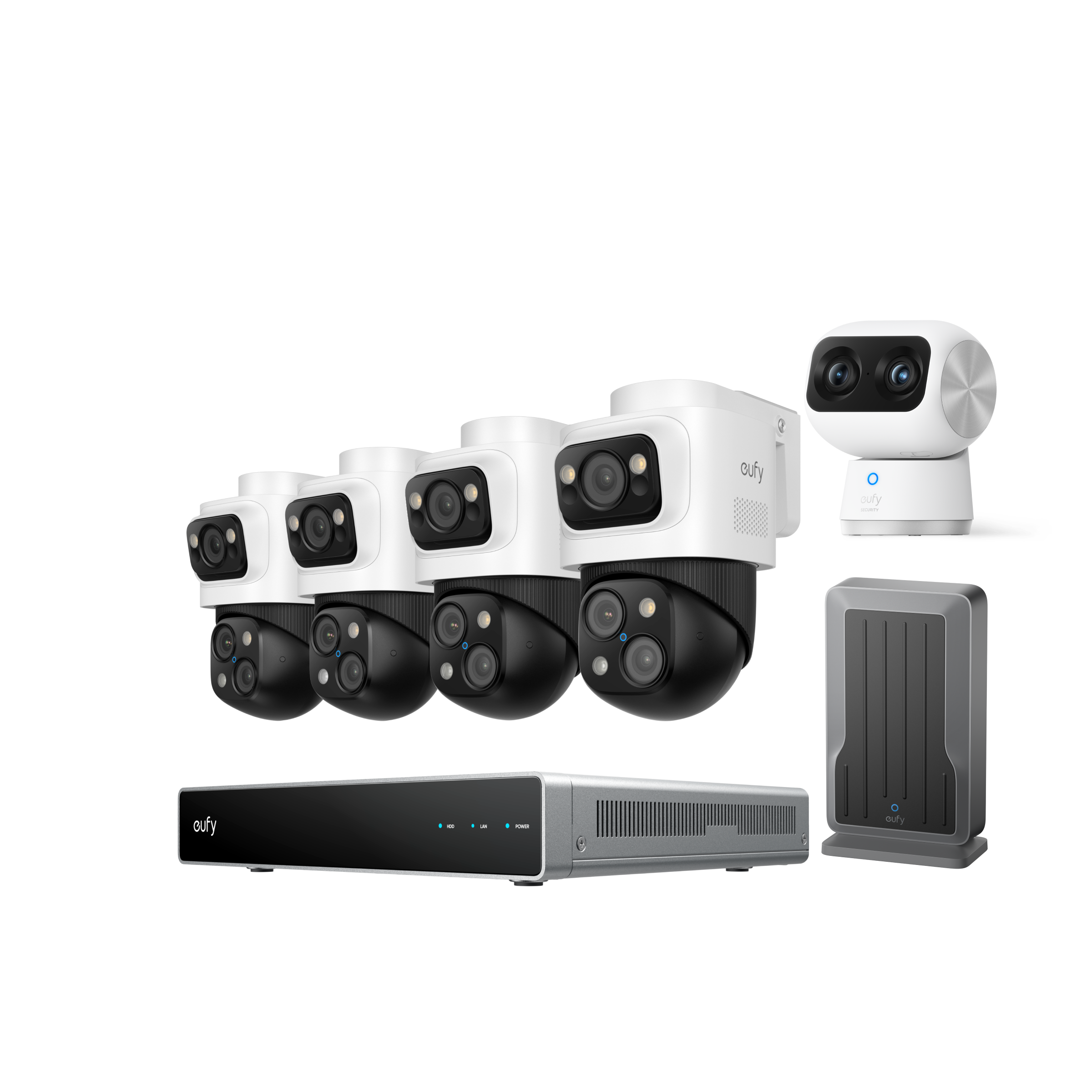 Anker eufy PoE NVR Security System S4 Max-WLAN‑Modul mit Innenkamera S350 Image