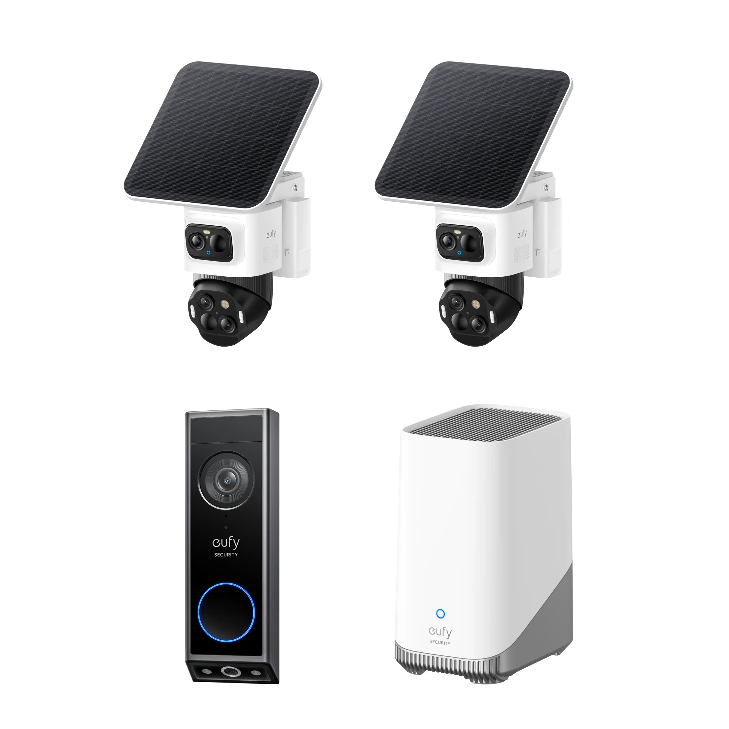 eufyCam S4 2-Kamera-Set + HomeBase™ 3 & Türklingel E340 Image