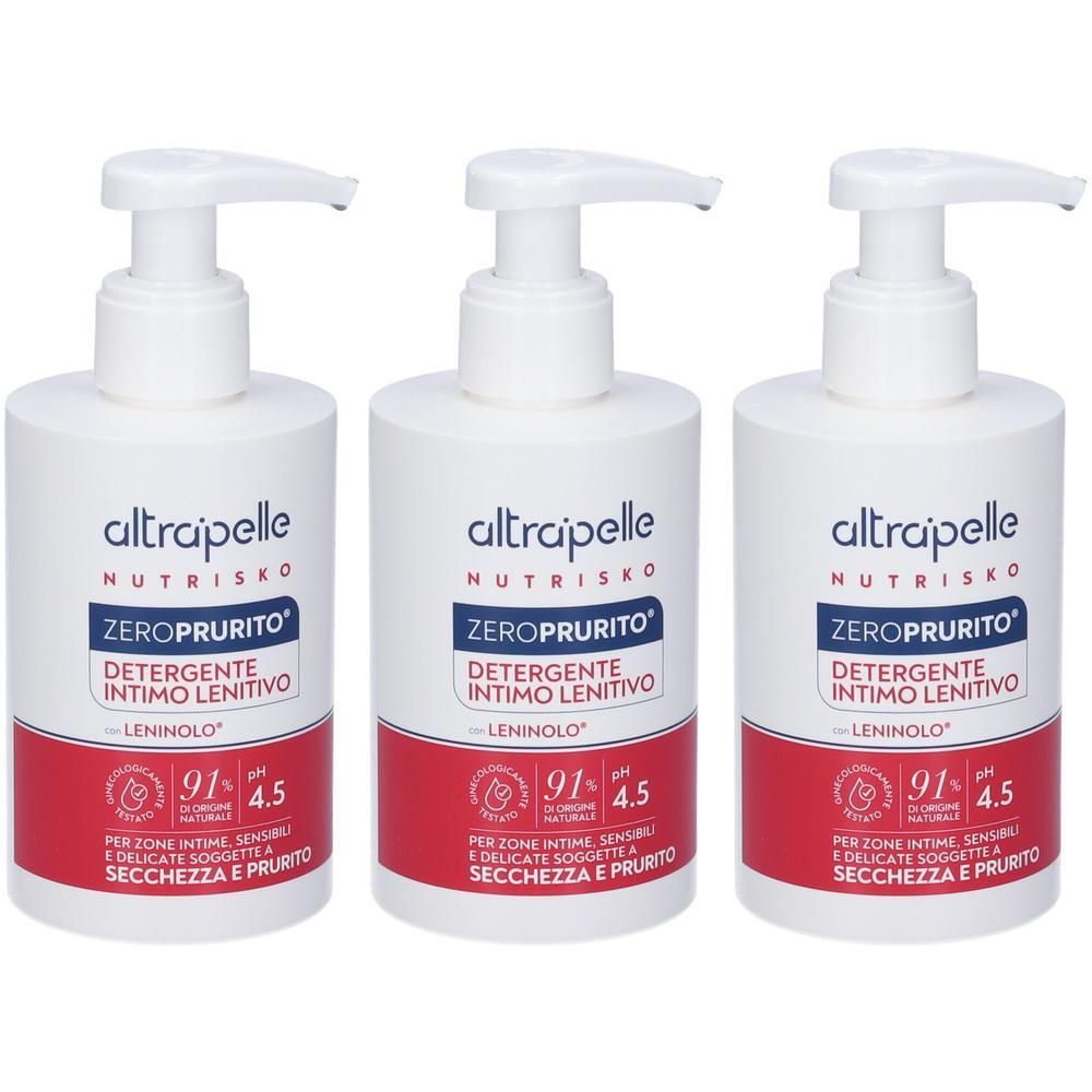 Altrapelle Nutrisko Zeroprurito Detergente Intimo 3x200 ml