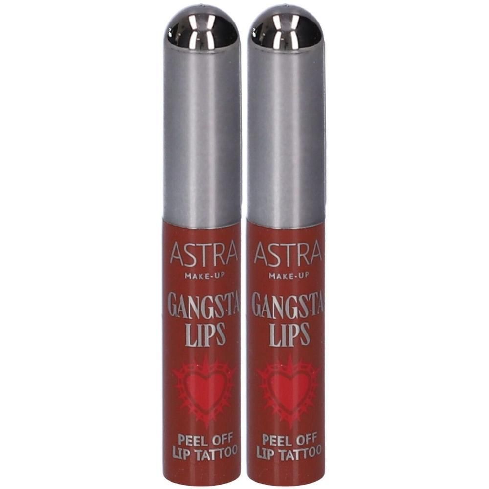 Astra Make-Up Gangsta Lips Matita Labbra Peel Off Tono 01 Guaio 2x1 St