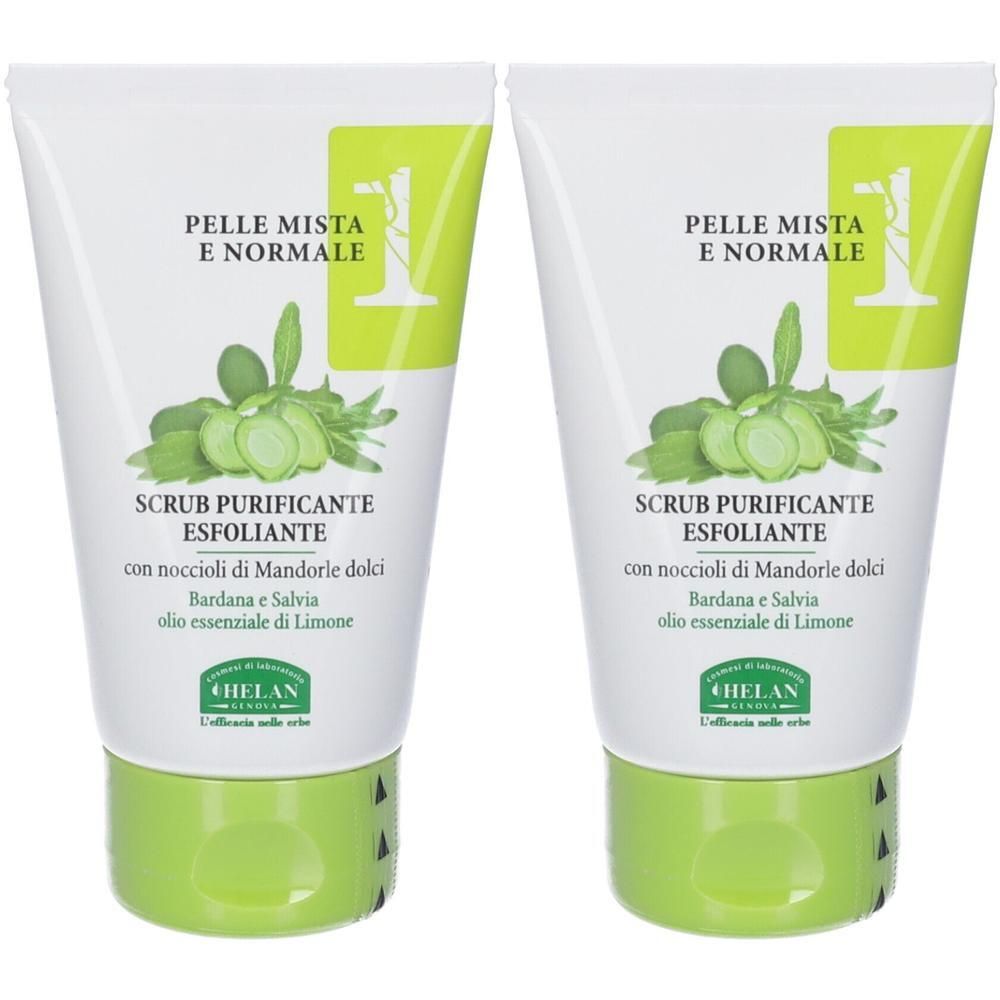 Helan Linea 1 Scrub Purificante Esfoliante 2x50 ml