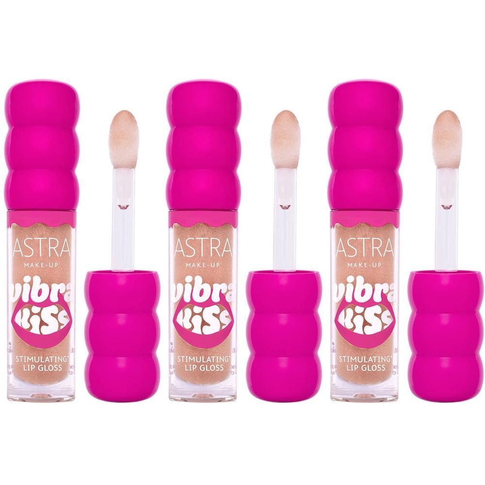 Astra Make-Up Vibrakiss Stimulating Lip Gloss 02 3x4 ml