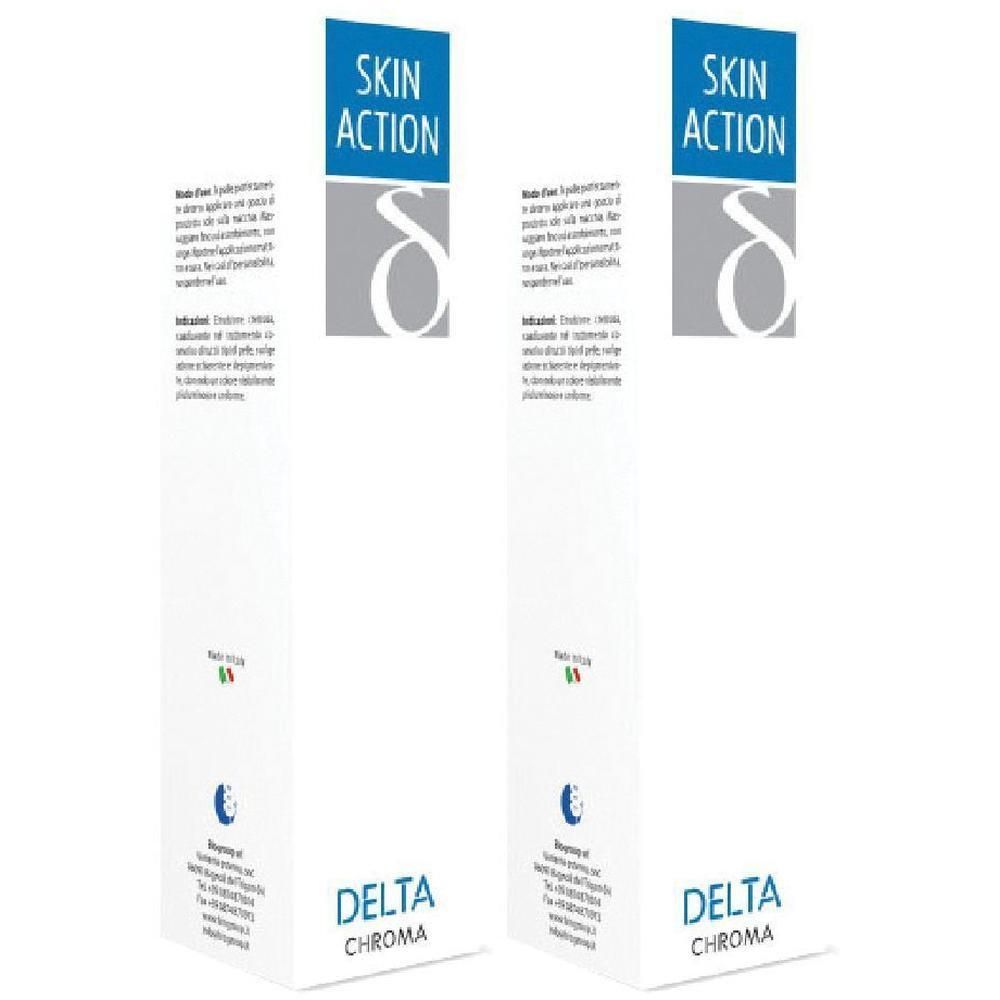 Skin Action Delta Chroma 50 Ml 2x50 ml Crema