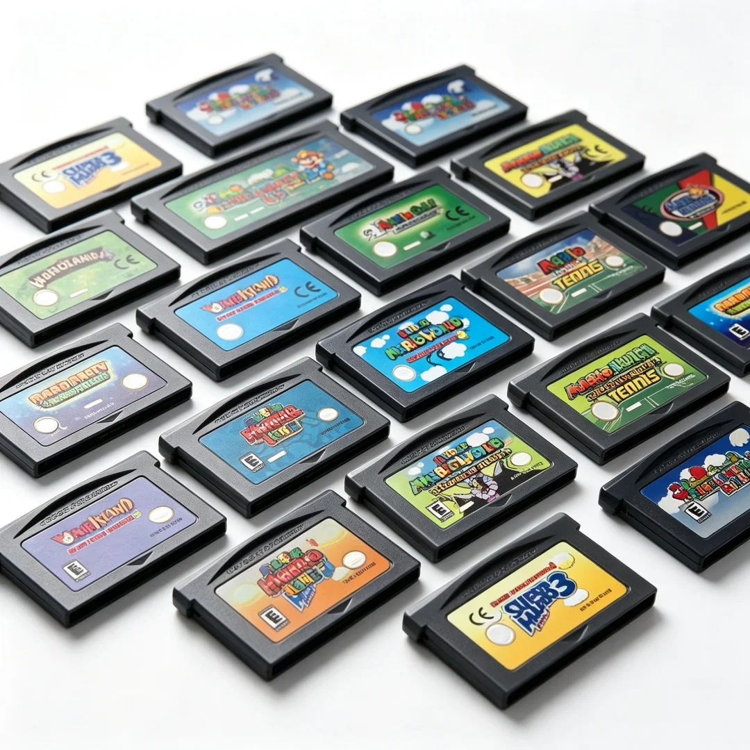 Retro 32 Bit GBA Game Cartridge EUR Version Classic Handheld Video Game Card Replacement Game Cartridge for GBA Game Gift