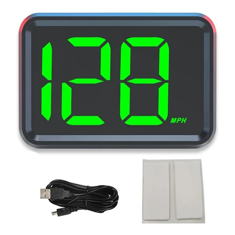 Plug&Play GPS Car Digital Speedometer Versatile Compatibility Universal HUD Car Head Up Display Portable Plastic