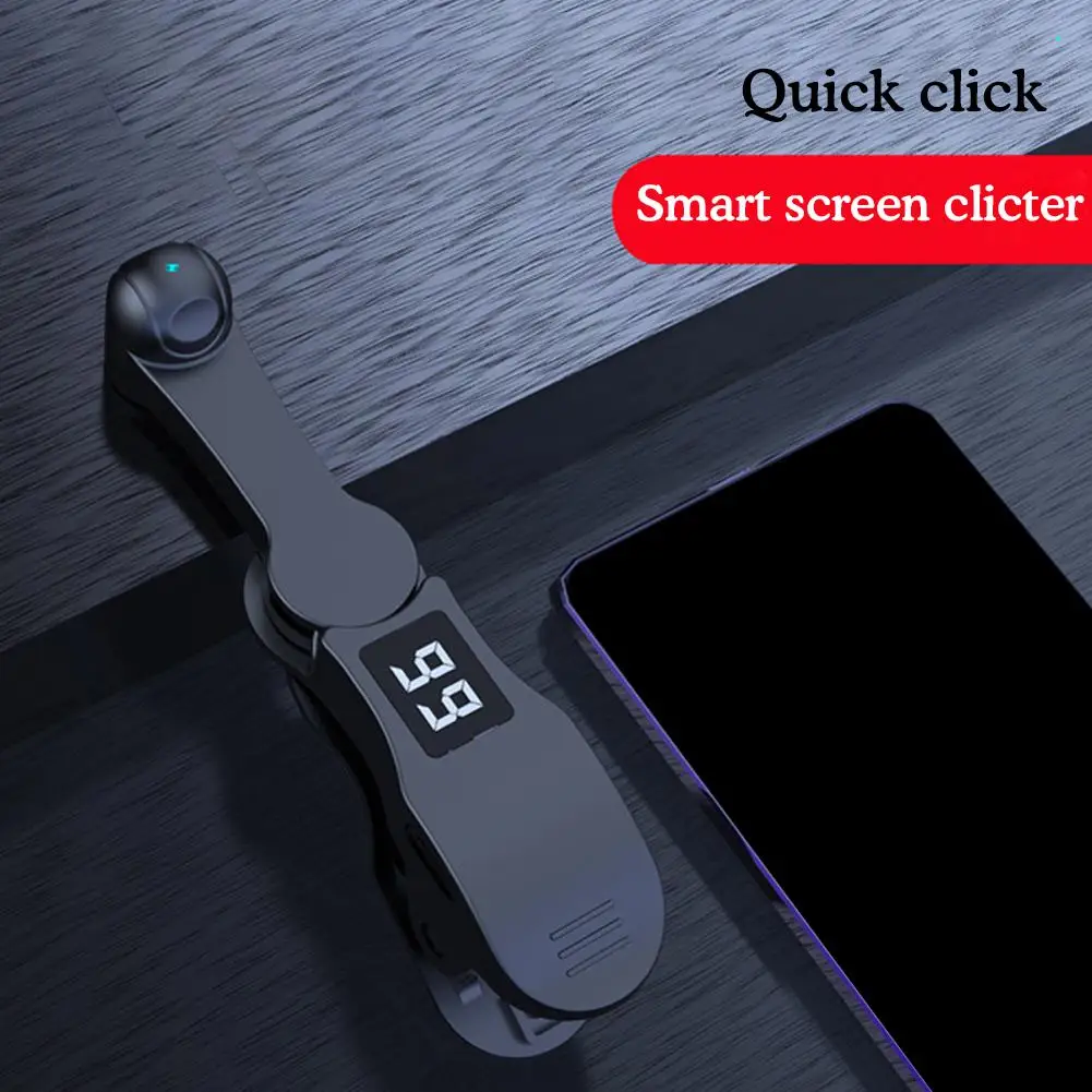 Premium Auto Screen Clicker for Smart Phone Apps Video Live Streaming Gadget USB Simulator Smartphone Game Screen Touch Tripods