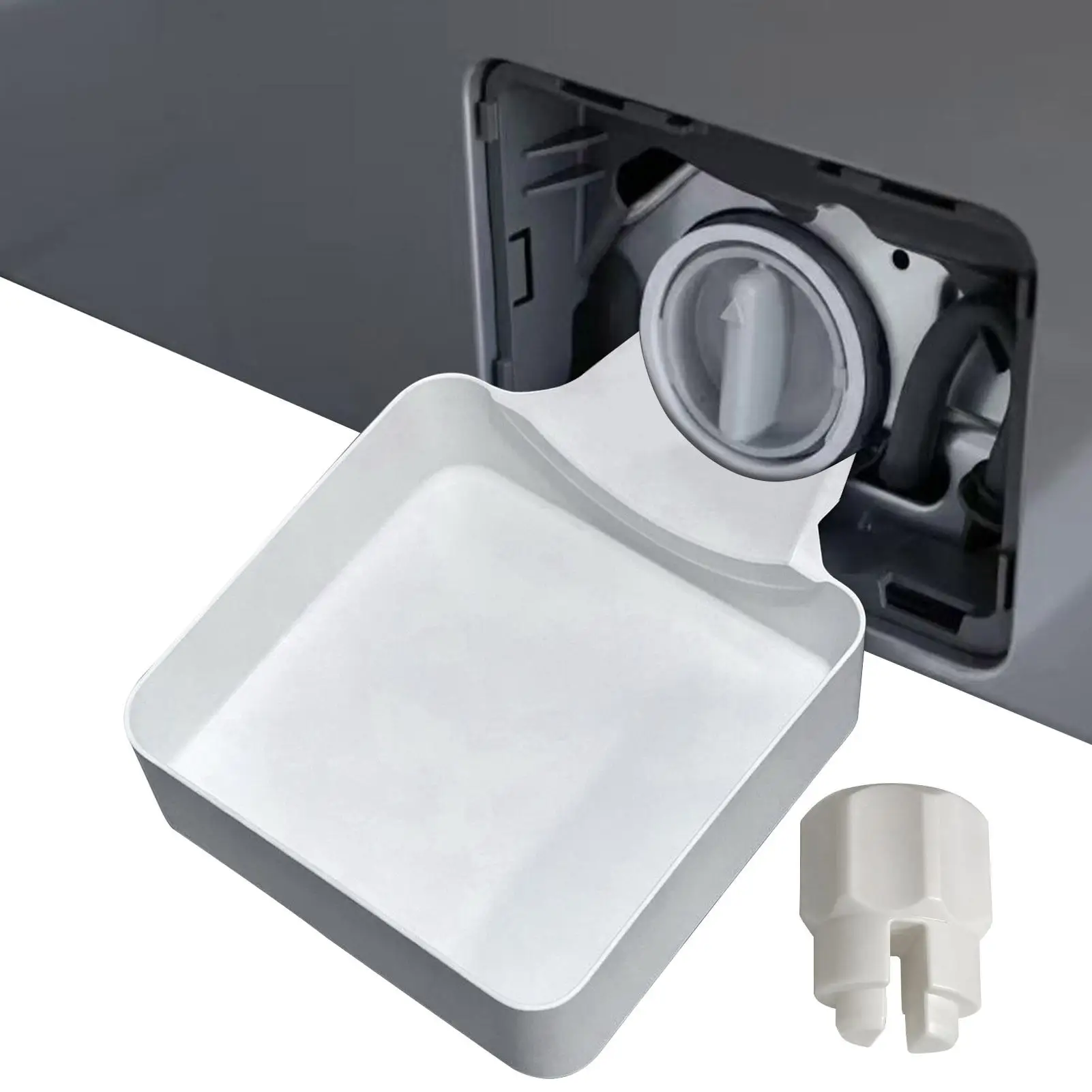 Washing Machine Drain Tray Water Catch Box Leak Proof Pan Reusable Washing Machine Water Catcher Drum Washer Floor Protection