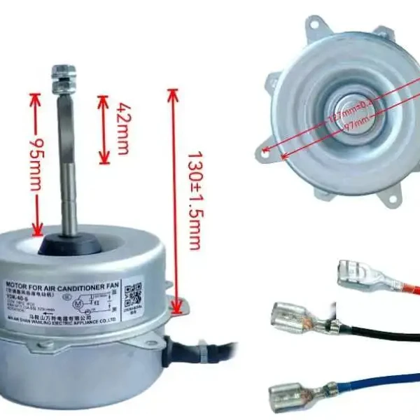 Moteurs de haute qualité et de différents types pour appareils électroménagers, moteur de climatiseur, accessoires de climatiseur