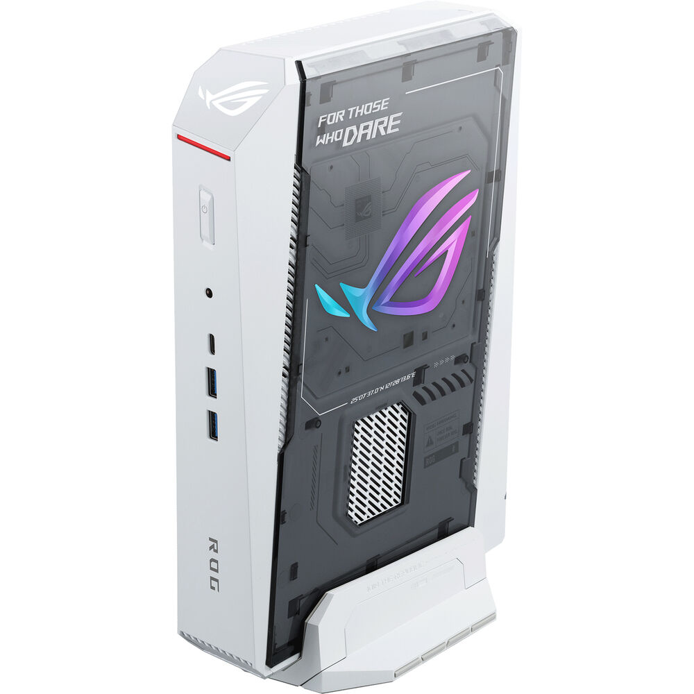 ASUS Republic of Gamers NUC 16 Mini Desktop Gaming Computer (White) RNUC16JNK9X2AAAU