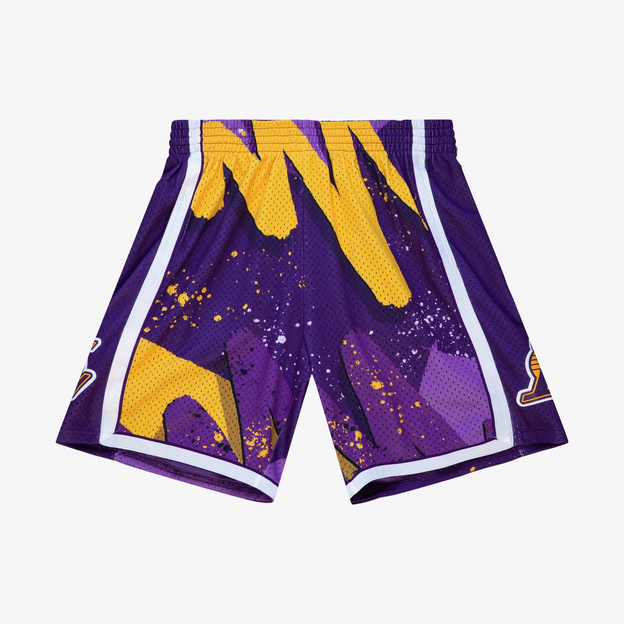Short Los Angeles Lakers Mitchell & Ness 2009 Hyper Hoops Swingman - Violet foncé - Homme - Homme Taille: S