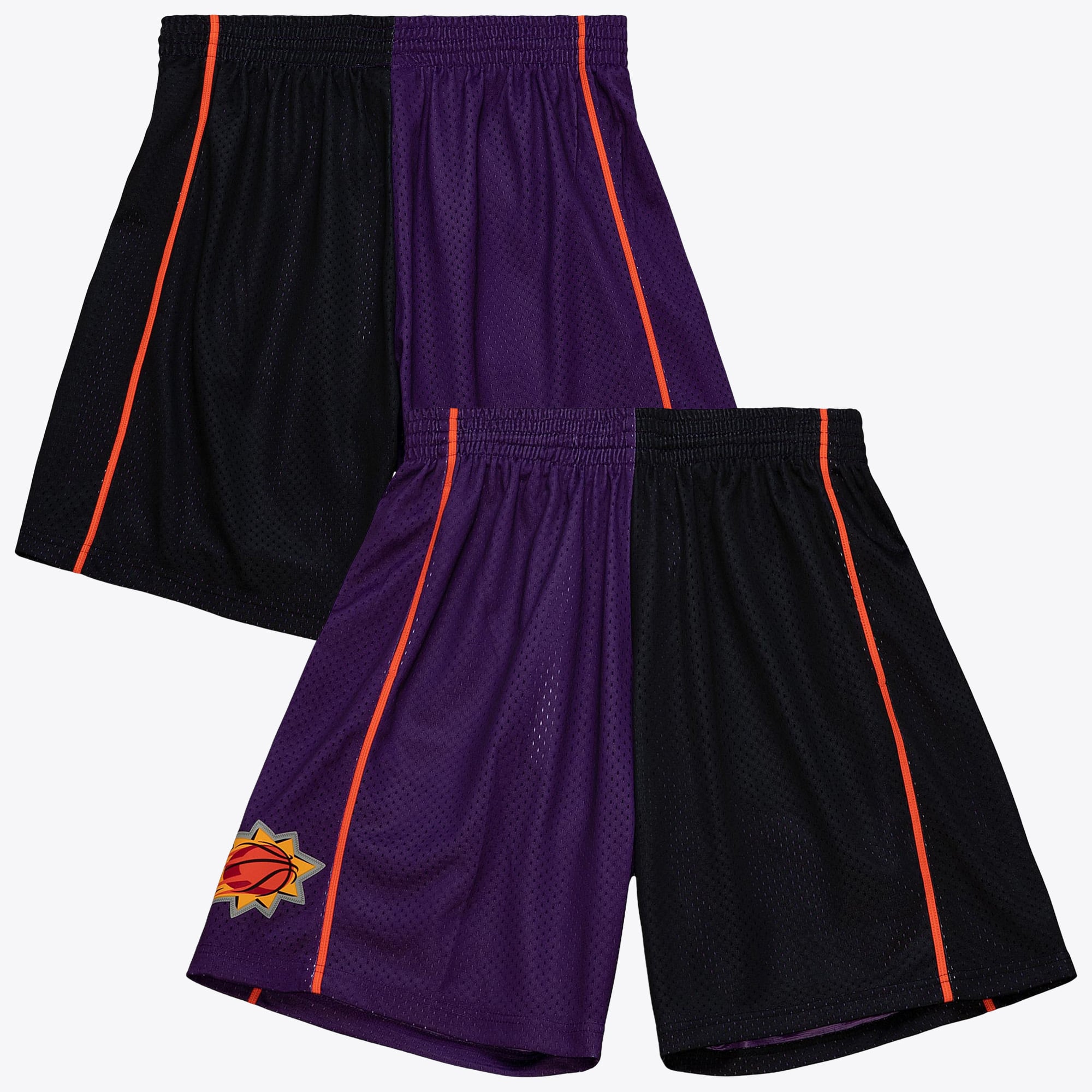Short Swingman Mitchell & Ness 2001 Split des Phoenix Suns - Noir/Violet - Homme - Homme Taille: S