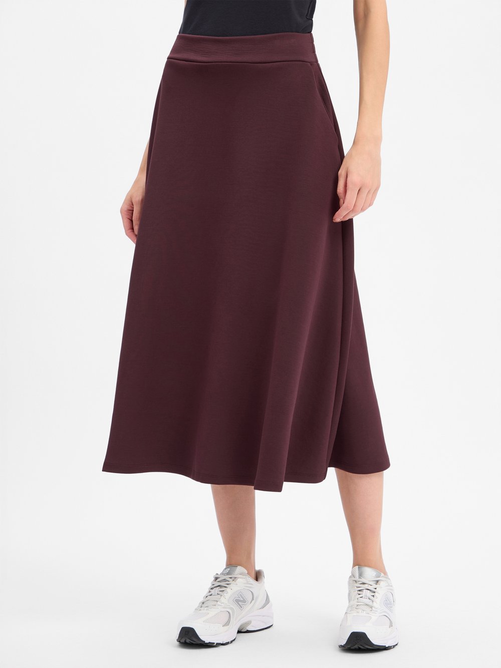 soyaconcept® Jerseyrock Damen aubergine, M
