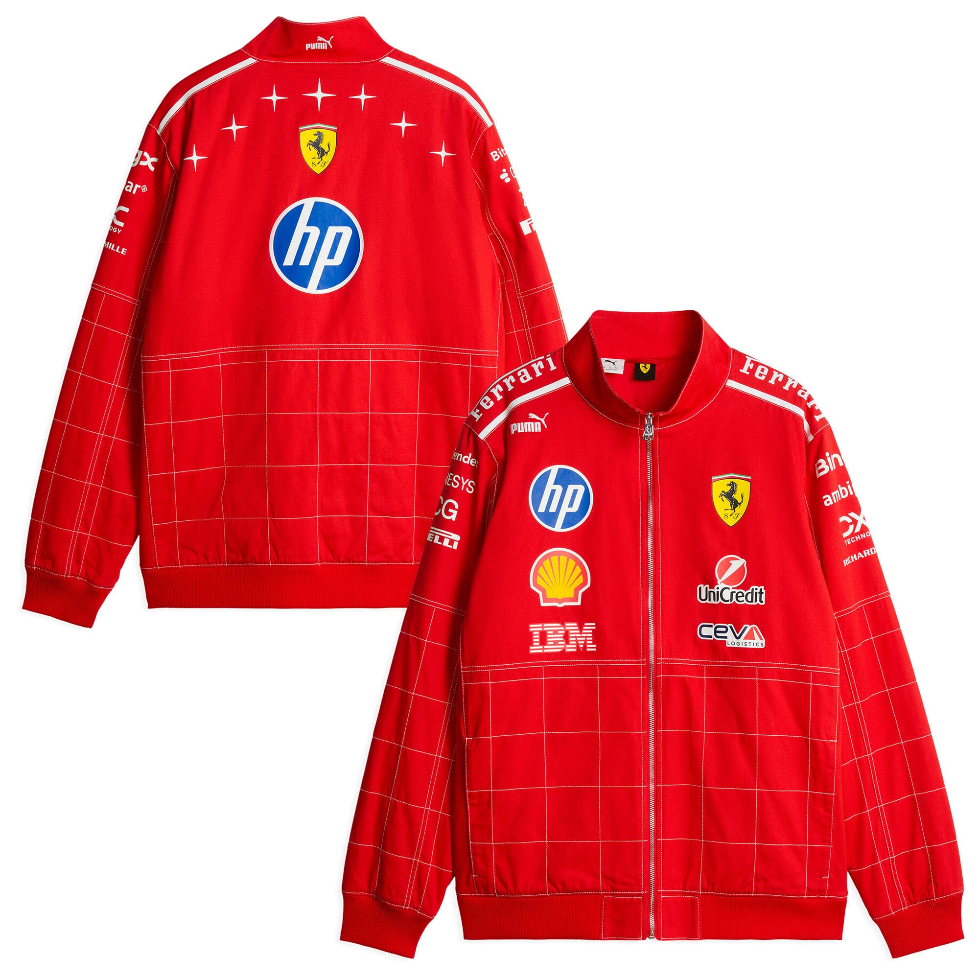 Scuderia Ferrari 2026 Team Special Edition Monza Jacke - Rot