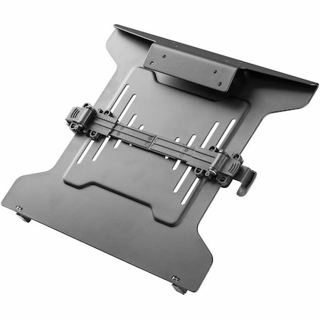 ROCSTOR Y10N026-B1 PREMIUM VESA LAPTOP TRAY, ADJUSTABLE MONITOR ARM LAPTOP