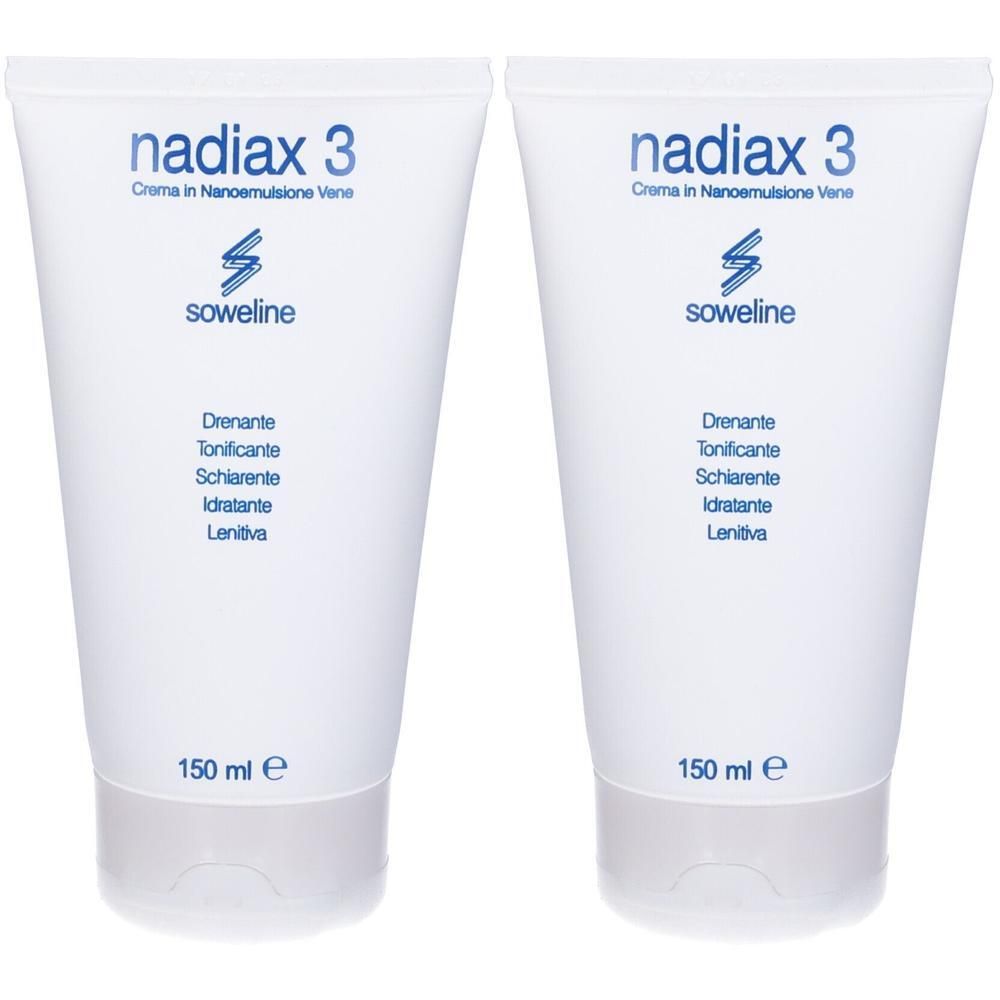 Nadiax 3 Crema in Nanoemulsione 2x150 ml