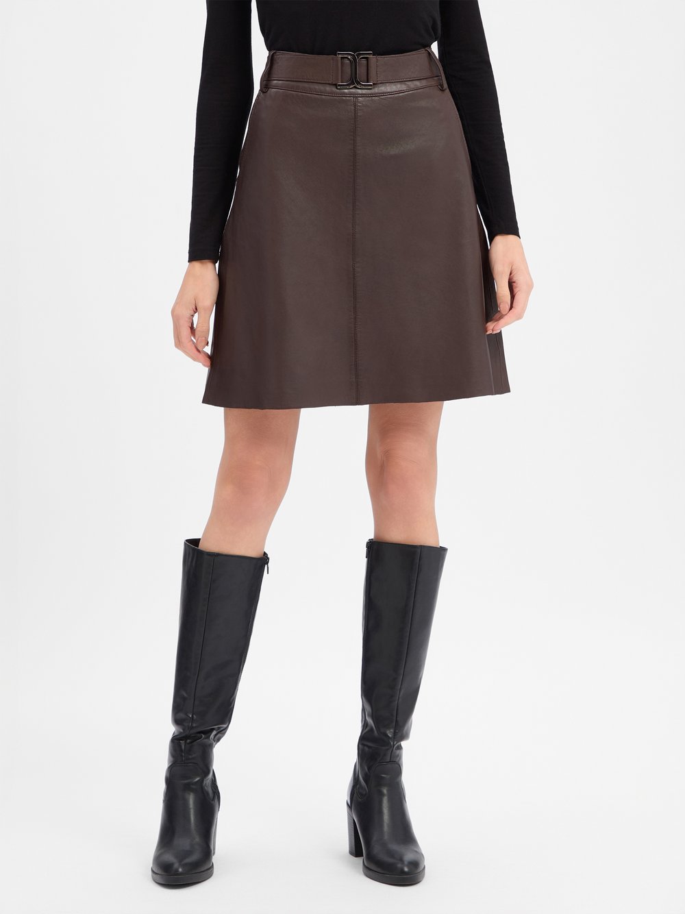 More & More Lederrock Damen schoko, 44