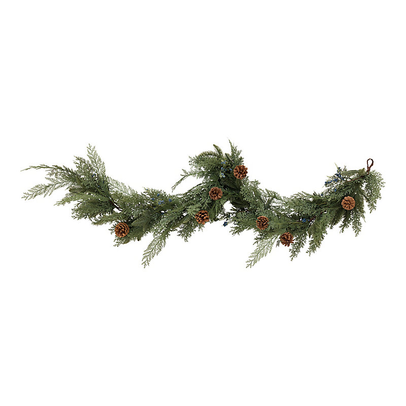 Lush Cypress & Berry Garland - Ballard Designs