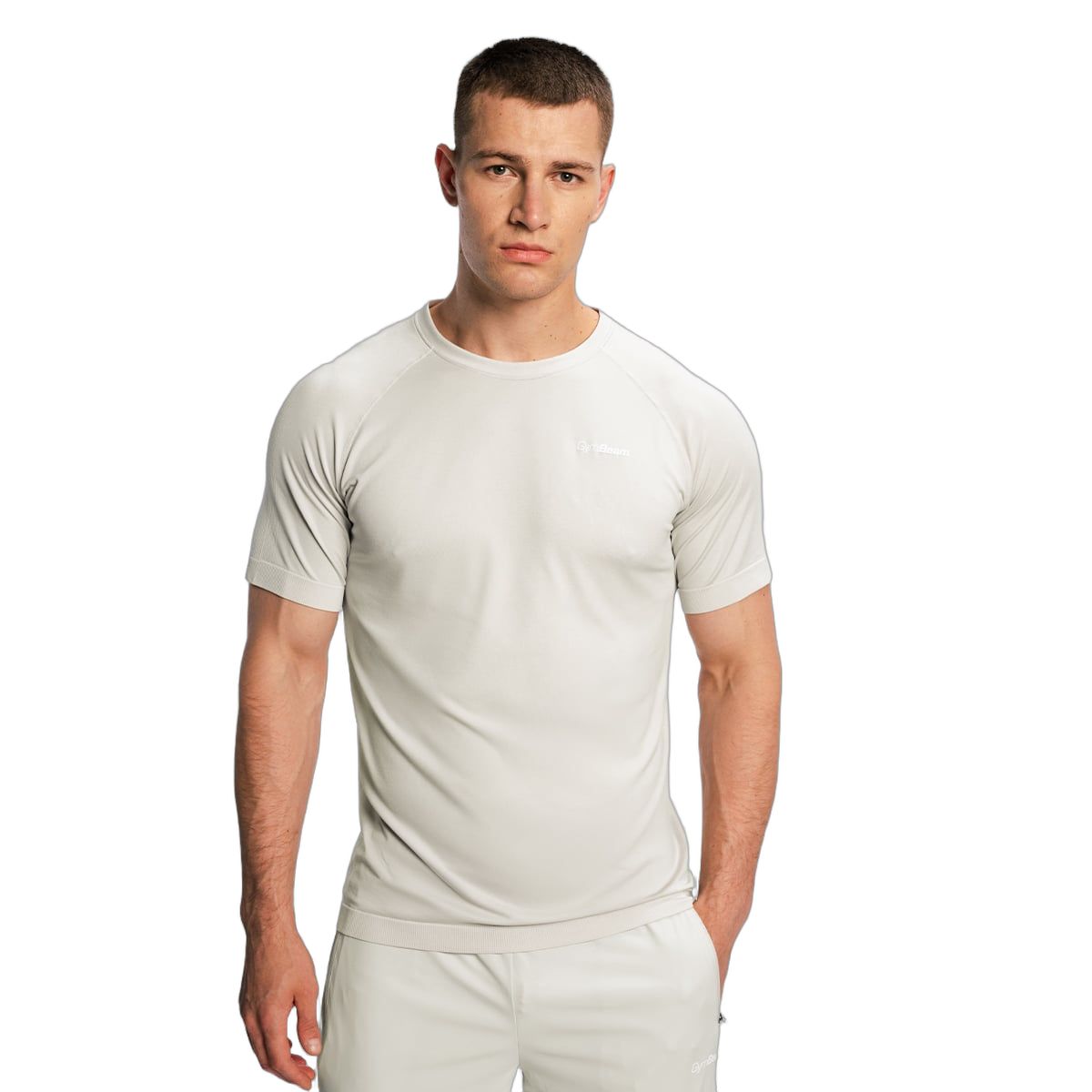 T-shirt uomo Pulse X Running manica corta grigia 1 St