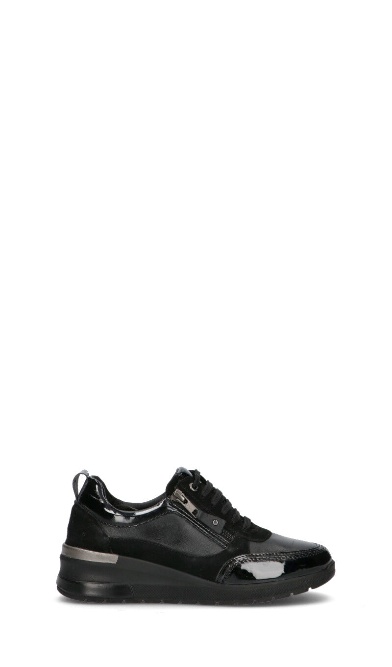 GRAFIA Sneaker donna nera in pelle