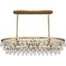 Robert Abbey Bling 42 Inch 8 Light Chandelier - 1007